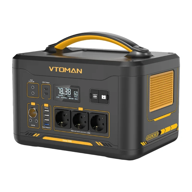 Portable Power Station VTOMAN Jump 2200