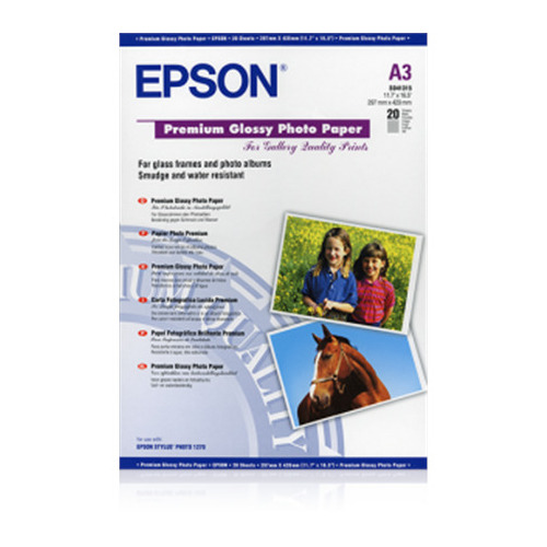 Epson Premium Glossy Photo Paper A3