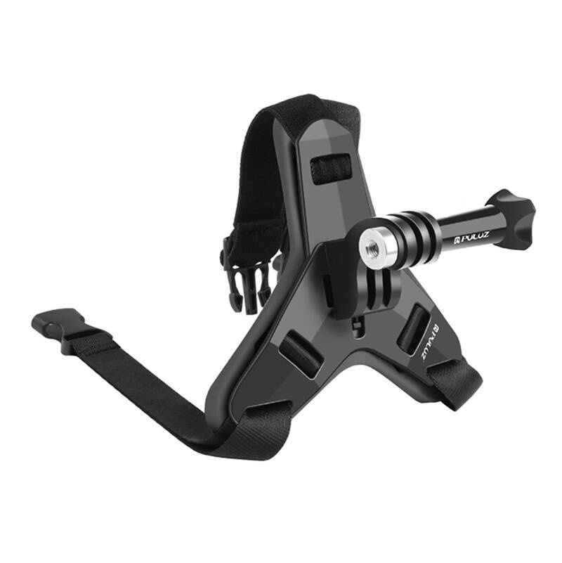 PULUZ helmet chin mount for sports