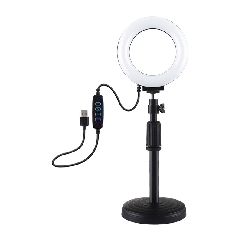Ring LED lamp Puluz with adjustable