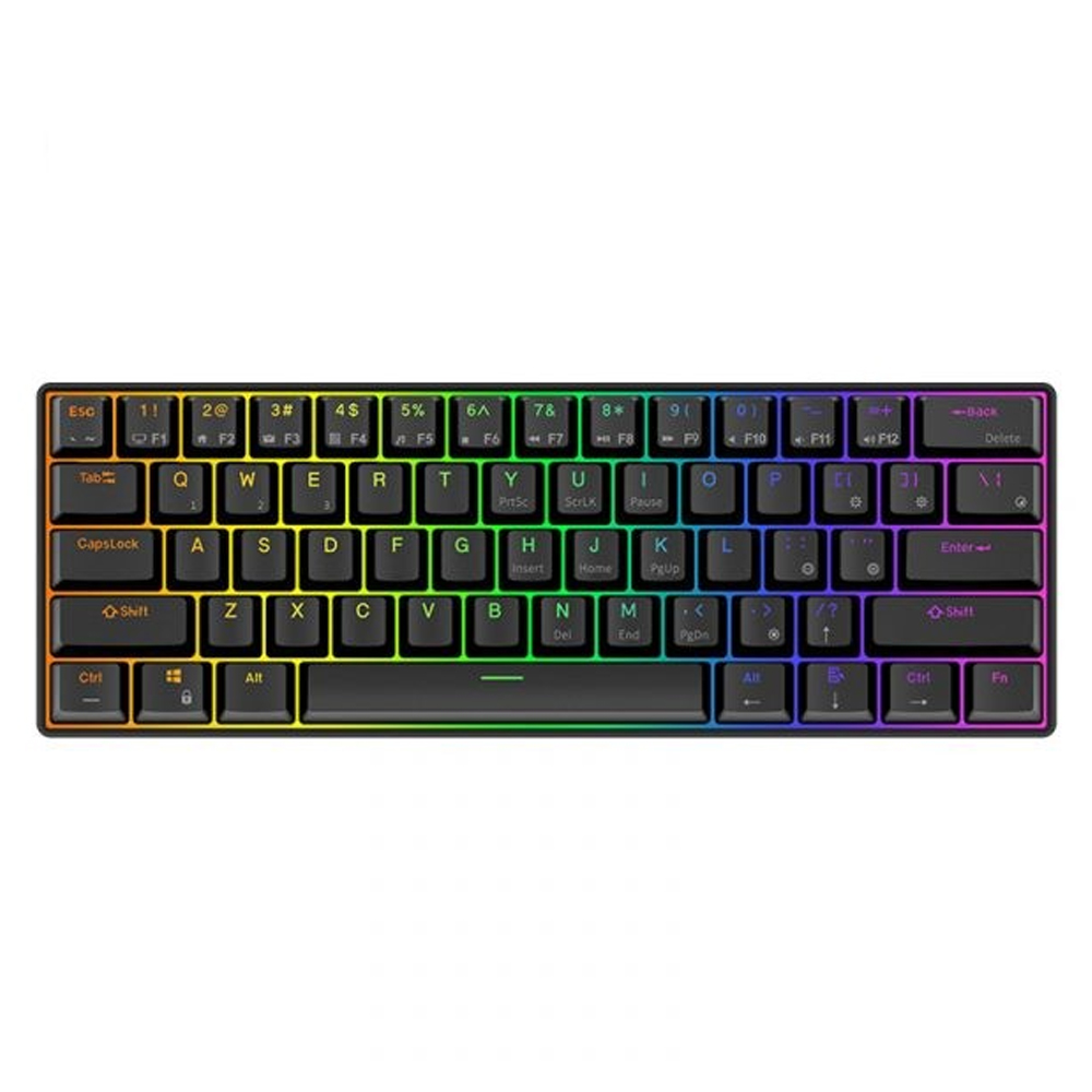 ROYAL KLUDGE RK61 Black, Blue , US