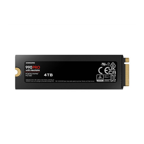 Samsung 990 PRO with Heatsink 4TB