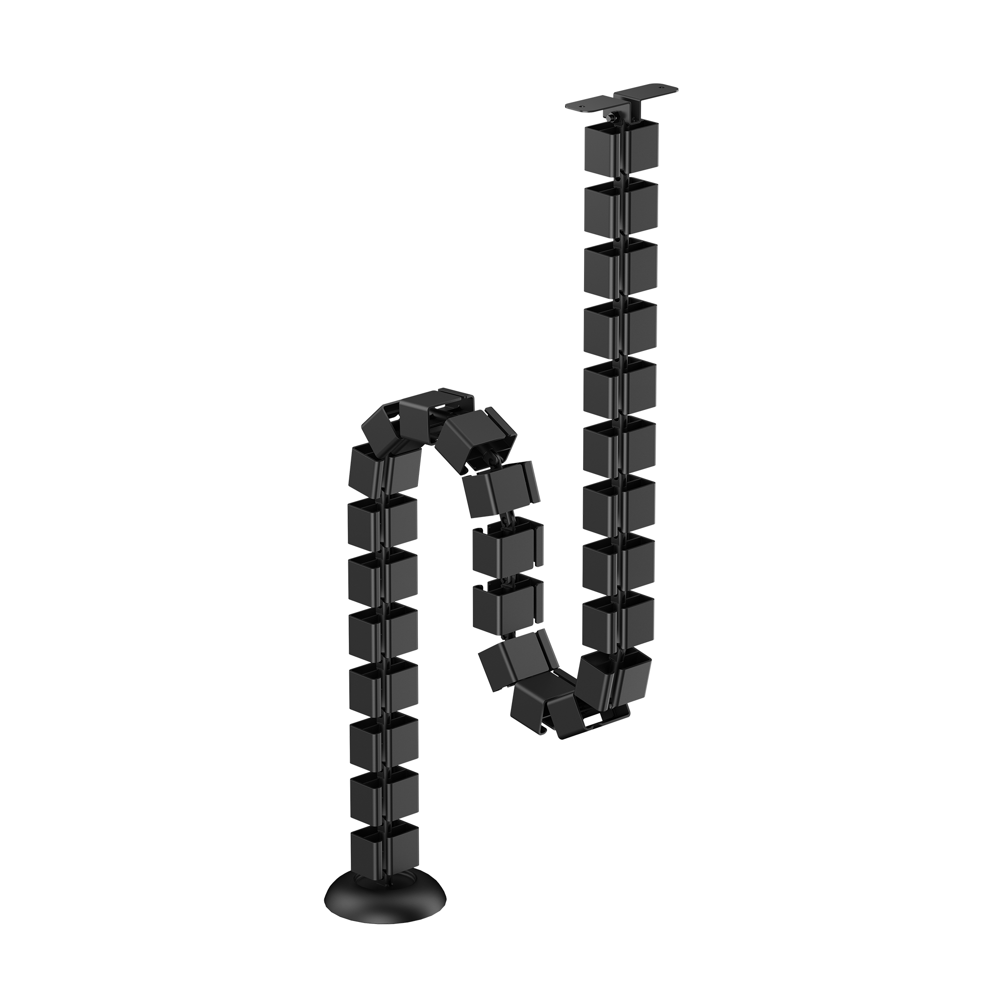 Sbox CC-1016B Cable Management Black |