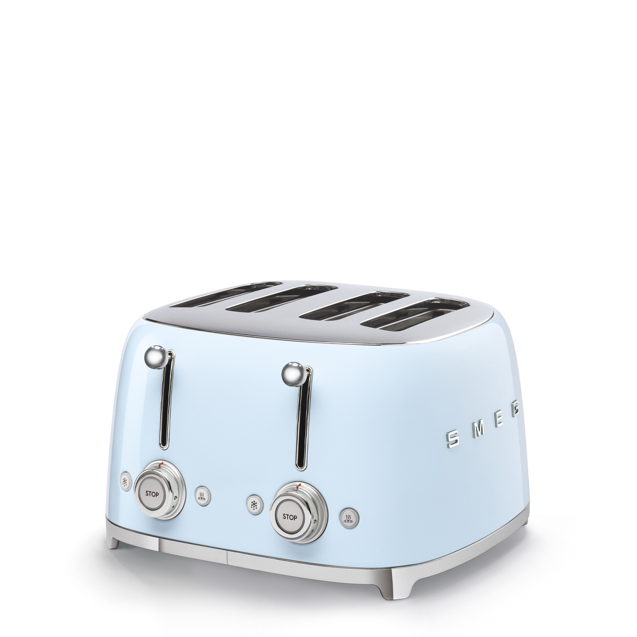 SMEG TOASTER 4X4 50´STYLE PASTEL BLUE