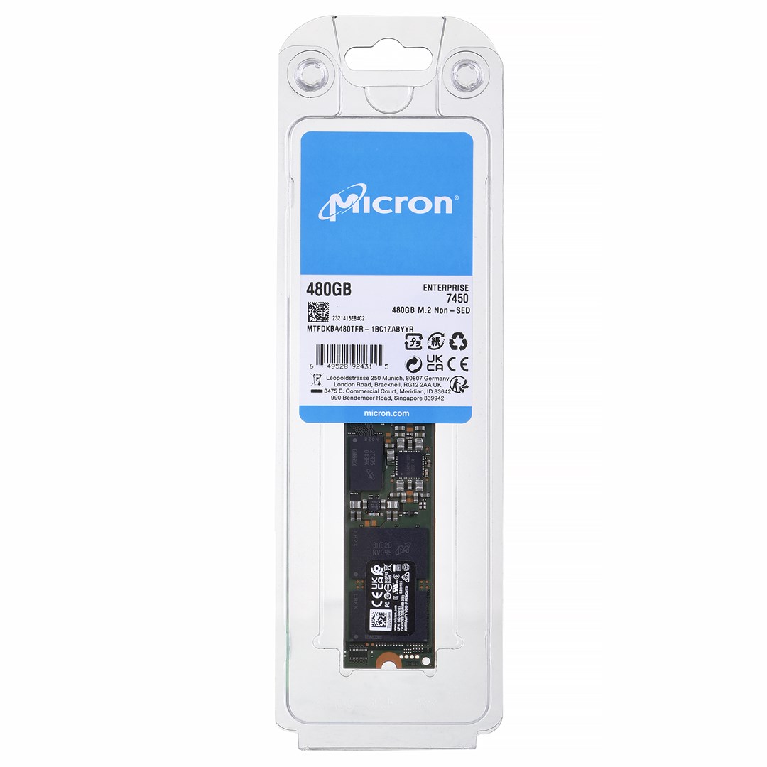 SSD Micron 7450 PRO 480GB M