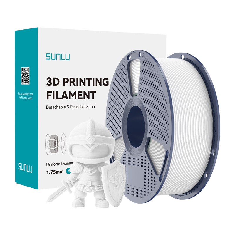 Sunlu PLA+ Filament (White) | PLA+