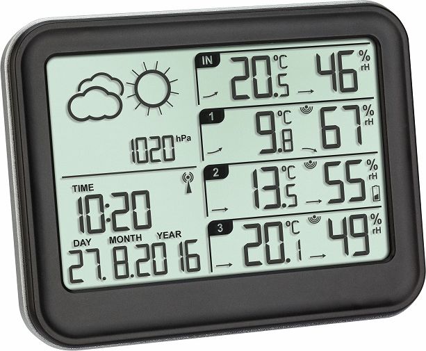 TFA Black Weather Station (35.1142