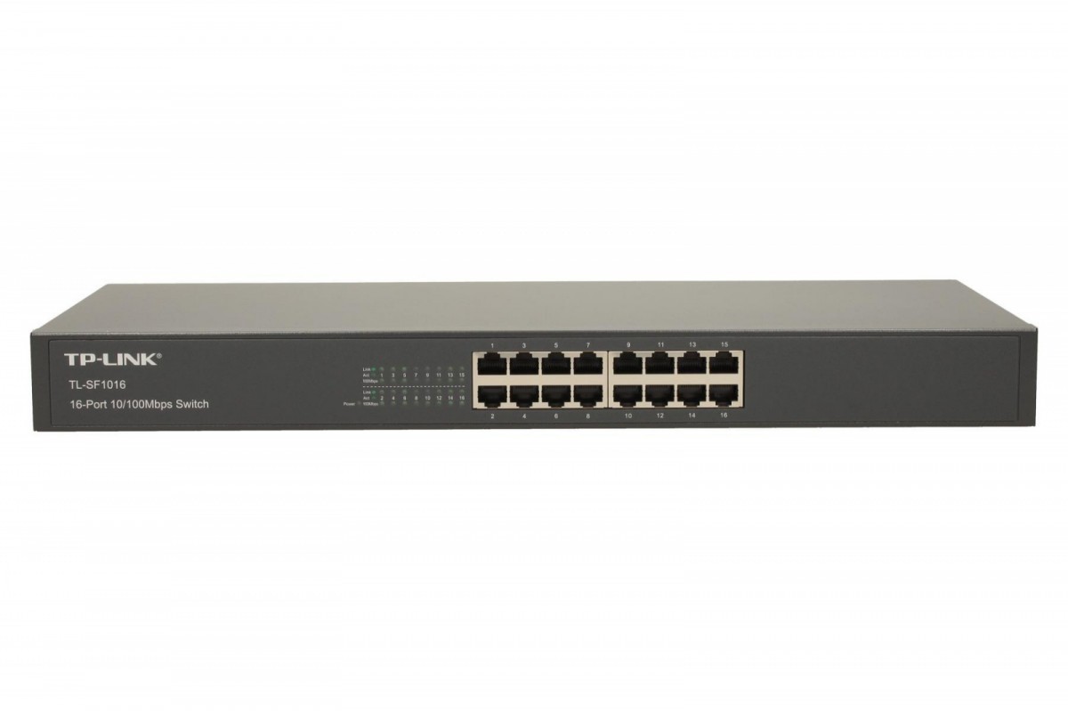 TP-LINK 16-Port 10/100Mbps Rackmount | TL-SF1016