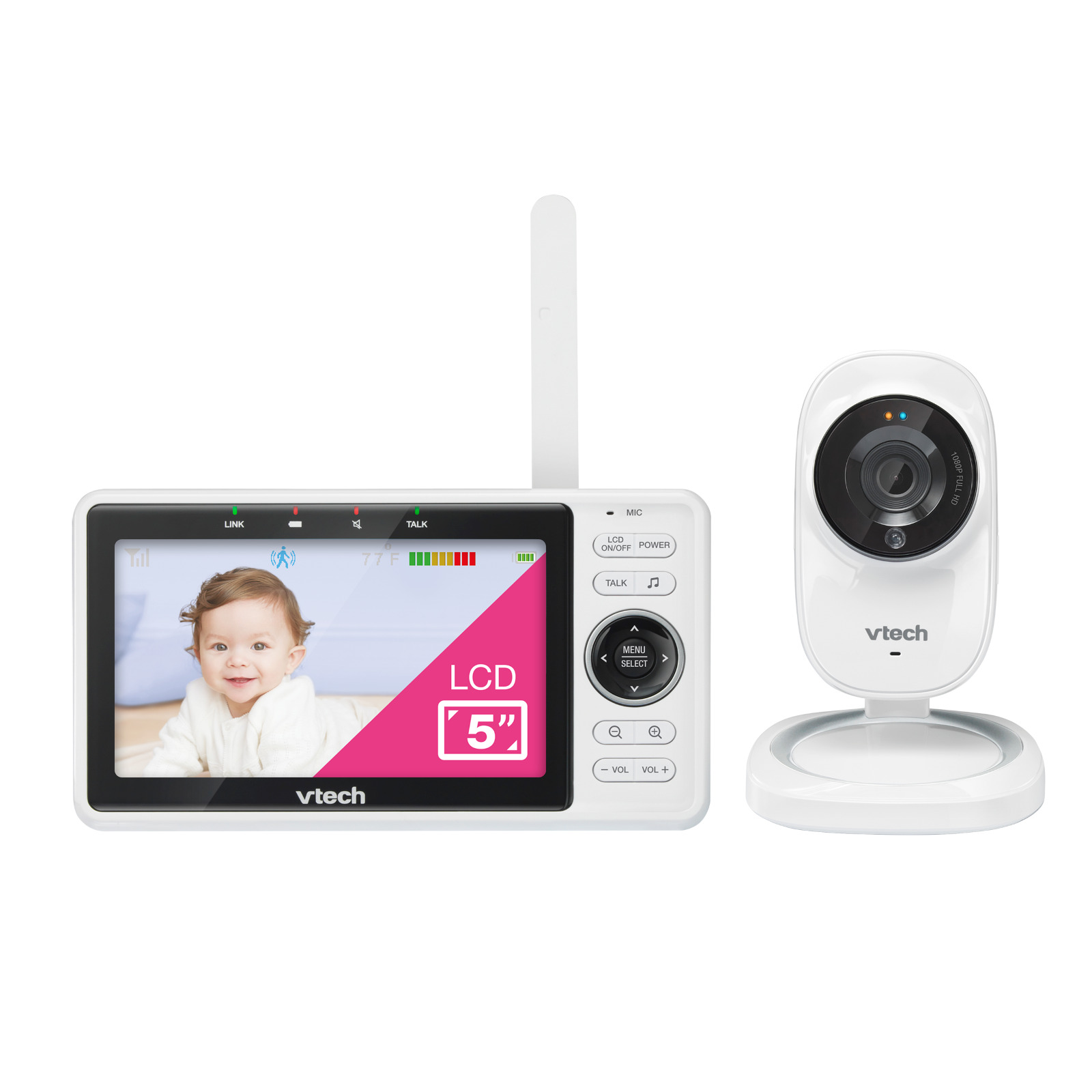 VTECH BABY MONITOR SMART WITH ADJUSTABLE
