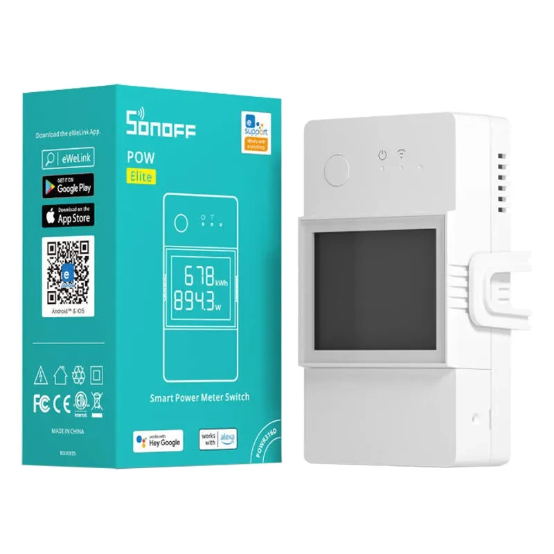 Sonoff POWR320D POW Elite Wifi Relay