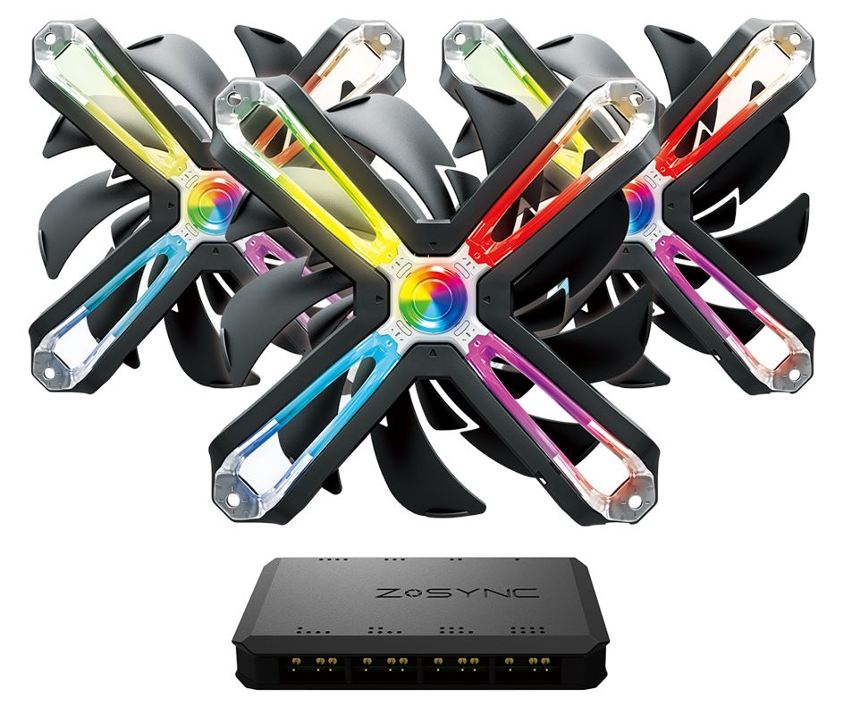 Zalman ZM-SF120A3 120mm ARGB 3-Packs |